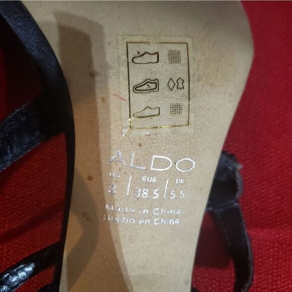 ALDO Satin Jeweled Evening Sandal - Picture 9 of 12